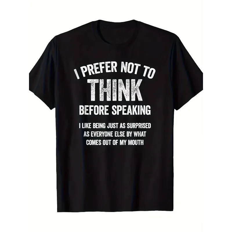 2026 Summer Men's 100_ Cotton Letter Printed Round Neck Short Sleeve Breathable High Quality Beach Travel Party T-shirt