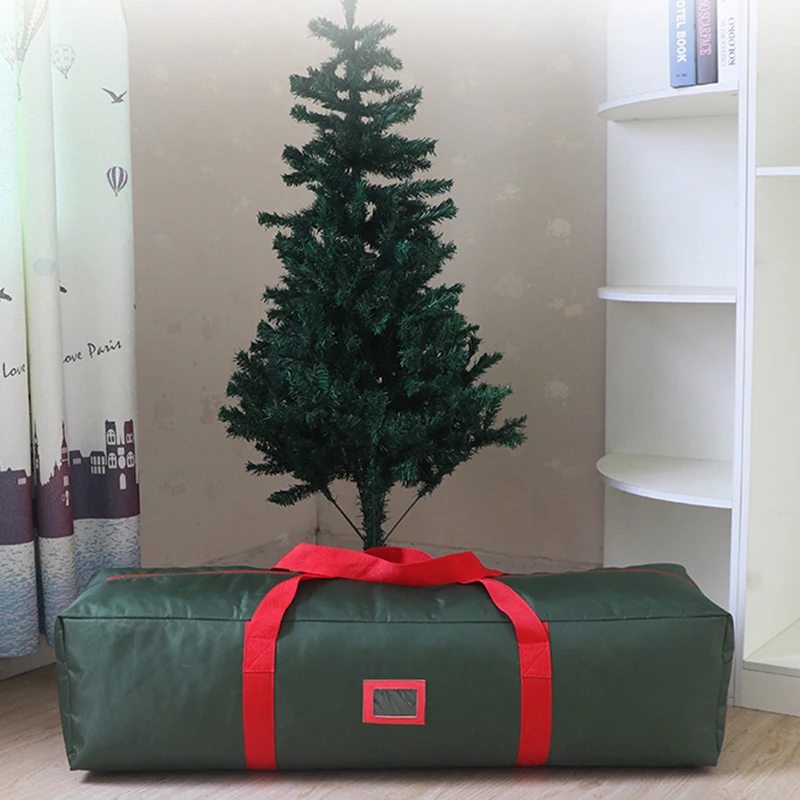 

1680D Oxford Cloth High-Grade Christmas Tree Storage Bag Waterproof Dustproof Christmas Product Packaging Bag Christmas Gift Bag