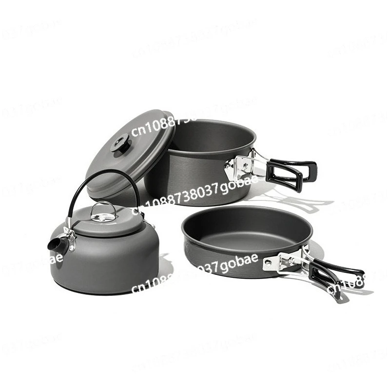 

Outdoor camping cooker set kettle camping portable