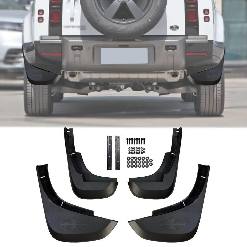 

Mudguards For Land Rover Defender 2020 2021 Car Mudflaps Fenders Splash Guards Mud Flap Front Rear Automotive Mudguards