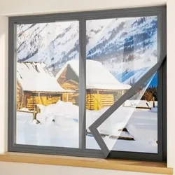 Window Insulation Film, Winter Indoor Windproof and Warm Windows, Windproof CurtainsWindow ,screen Window,door Curtain