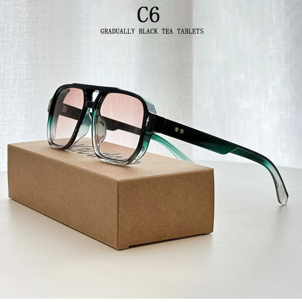 Trendy Vintage Sonnenbrille Outdoor Sonnenschutz Sonnenbrille Trend Gläser Willkommen Deal Oculos Dropshipping Sonnenbrille Gafas De Sol – Detail 6
