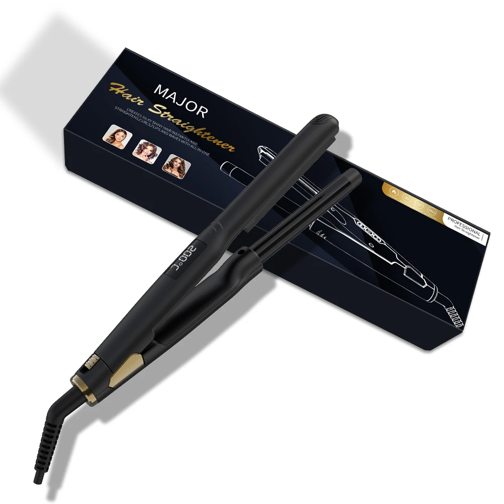 SMET Hot Sale Customer Private Label Dry and Wet Tourmaline Ceramics Professional Hair Flat Lron Machine