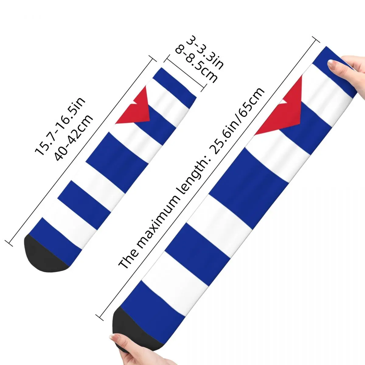 Kuba Flagge Socken männer frauen Polyester Mode Socken Harajuku Frühling Sommer Herbst Winter Socken Geschenke