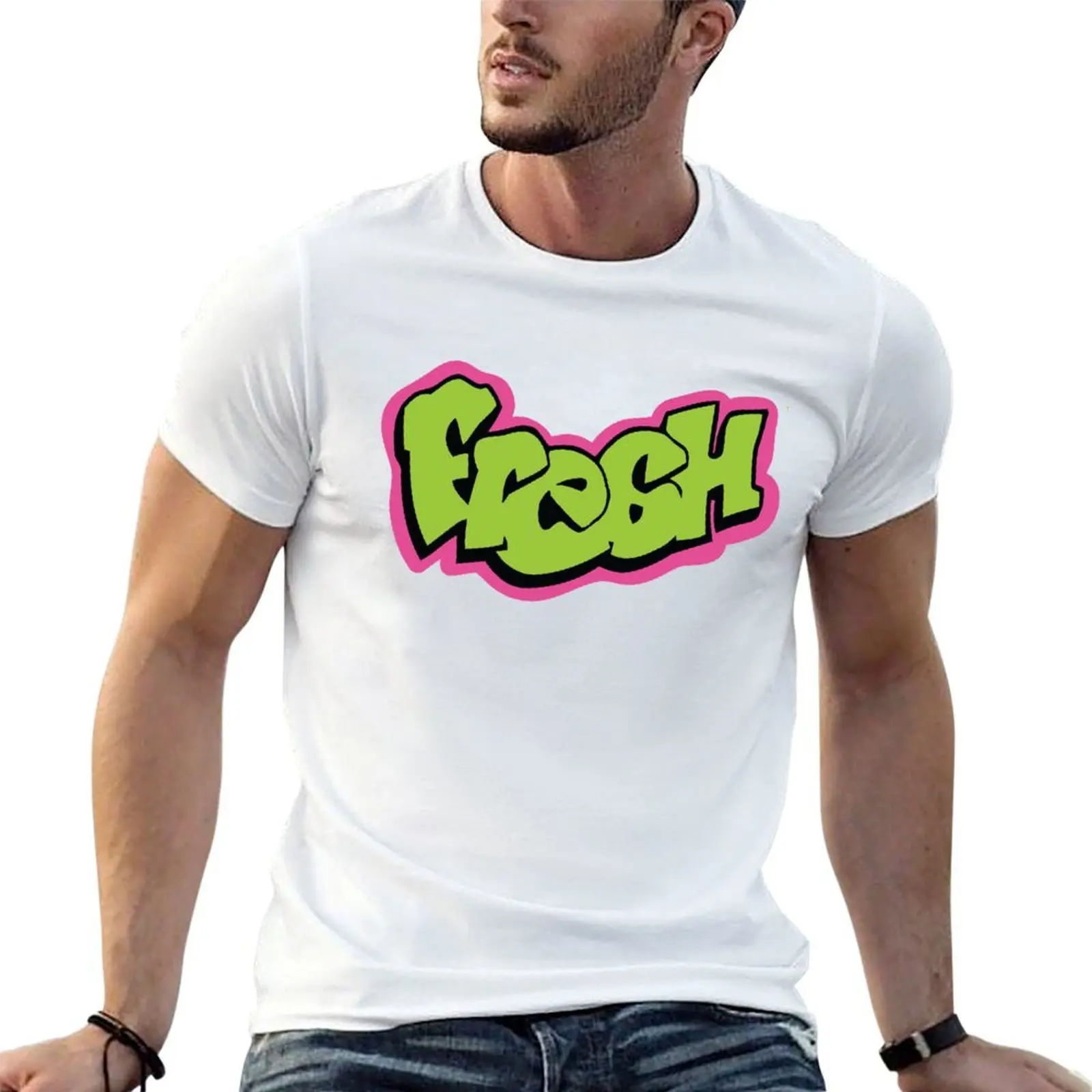 

Fresh graffiti T-Shirt t shirts for man cotton man t shirts for men T-Shirt
