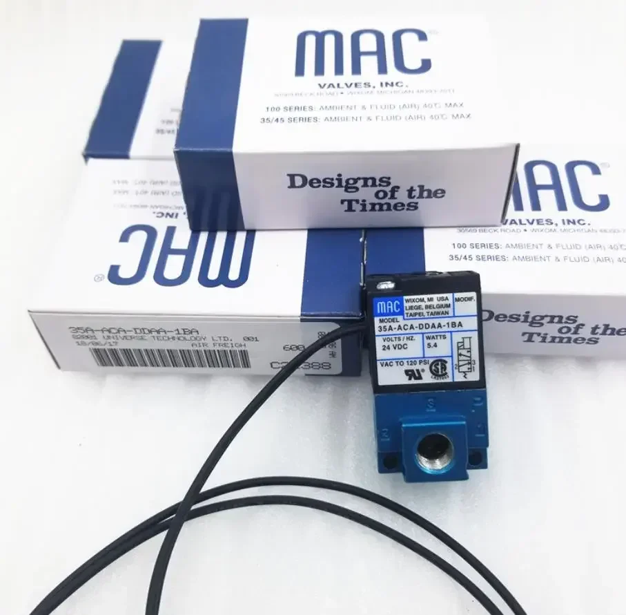 

2pcs/lot MAC 35A-ACA-DDAA-1BA 24V 5.4W 35A-ACA-DDBA-1BA 12V 5.4W