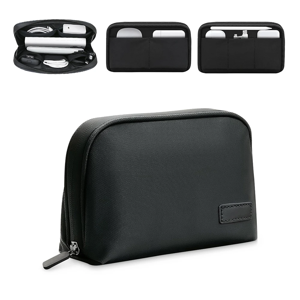 Travel Portable Cable Organizer Waterproof Storage Bag for Power Bank Digital Cable Case Earphone Holder Case