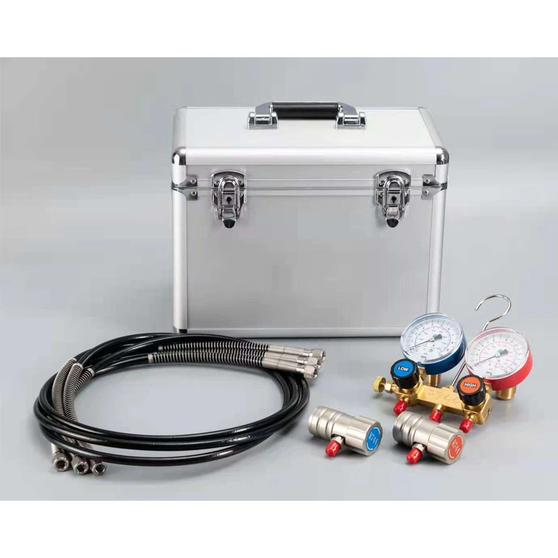 

B60-R744 C02 Fluoridation Gauge HS-R744 Pressure Gauge CO2 Refrigerant Manifold Valve