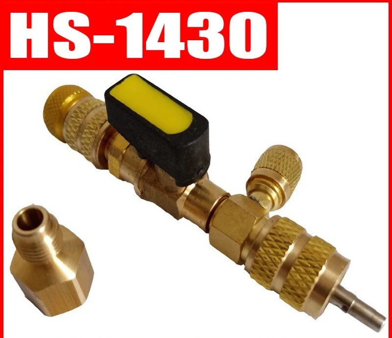 HS-1430 Valve core replacement tool loading and unloading core refrigerant changer