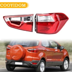 Car Tail Light For Ford Ecosport 2013 2014 2015 2016 2017 2018 Warning Brake Bumper Fog Lamp Auto Rear Taillight Without Bulb