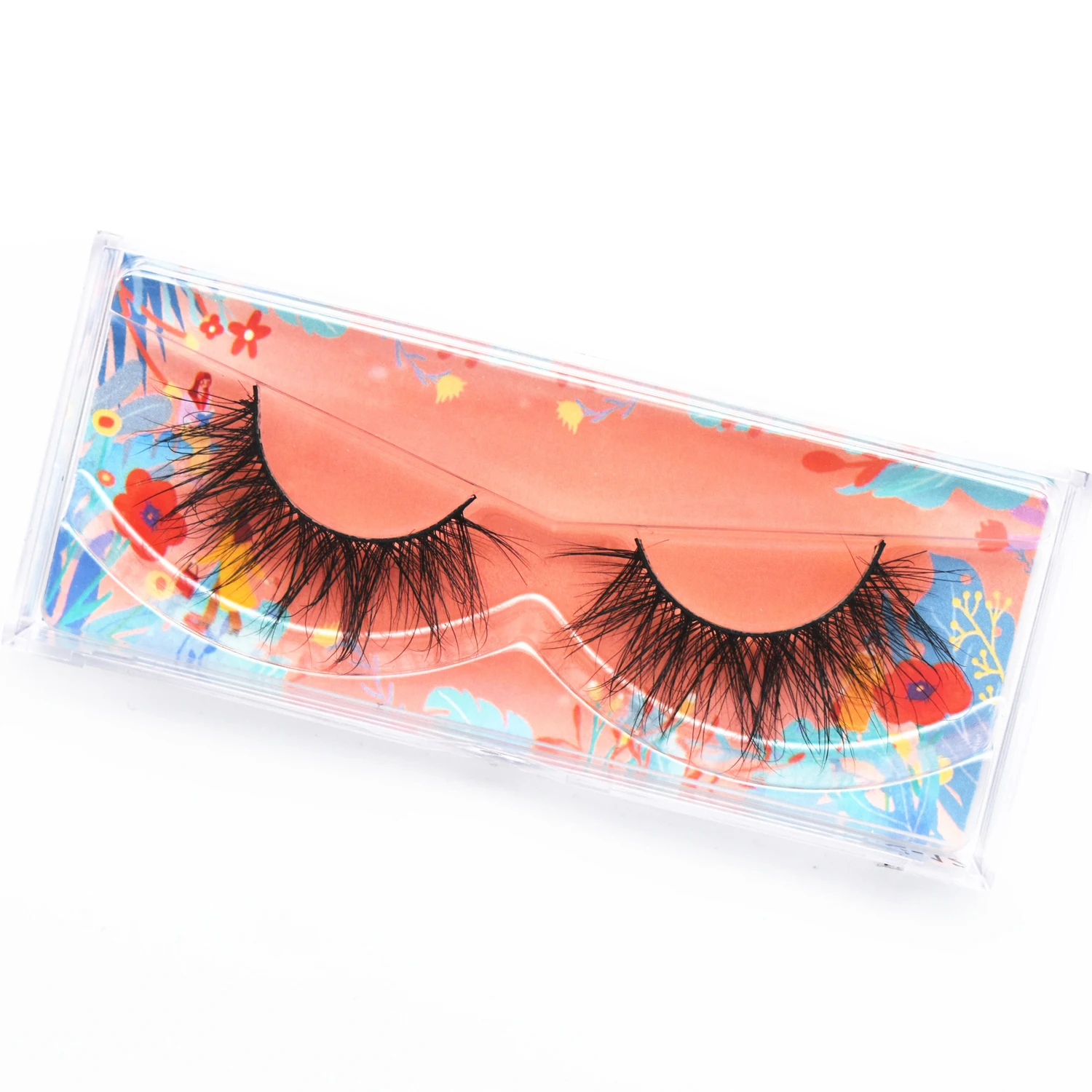 E12 Natural Fluttery 3D Mink Lash Wispy False Eyelash Vegan cruelty-free Mink Eyelash Criss-cross Lashes doe-eyed effect Makeup