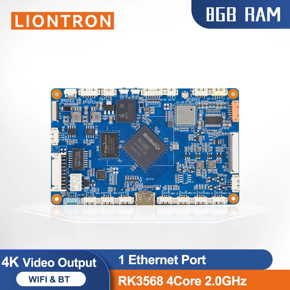 

Liontron Fi-3568 Motherboard Rockchip RK3568 4GB RAM DDR4 PCIE SBC Single Board Computer for Facial Access control