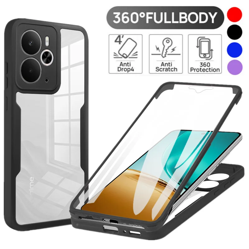 Full Body Protection Shockproof Case for Realme Note 70T Not