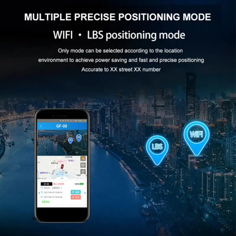 1~8PCS Mini GPS Tracker Security Protection Anti-theft Portable Trackers Precision Locator Anti-Lost Recording Tracking Device