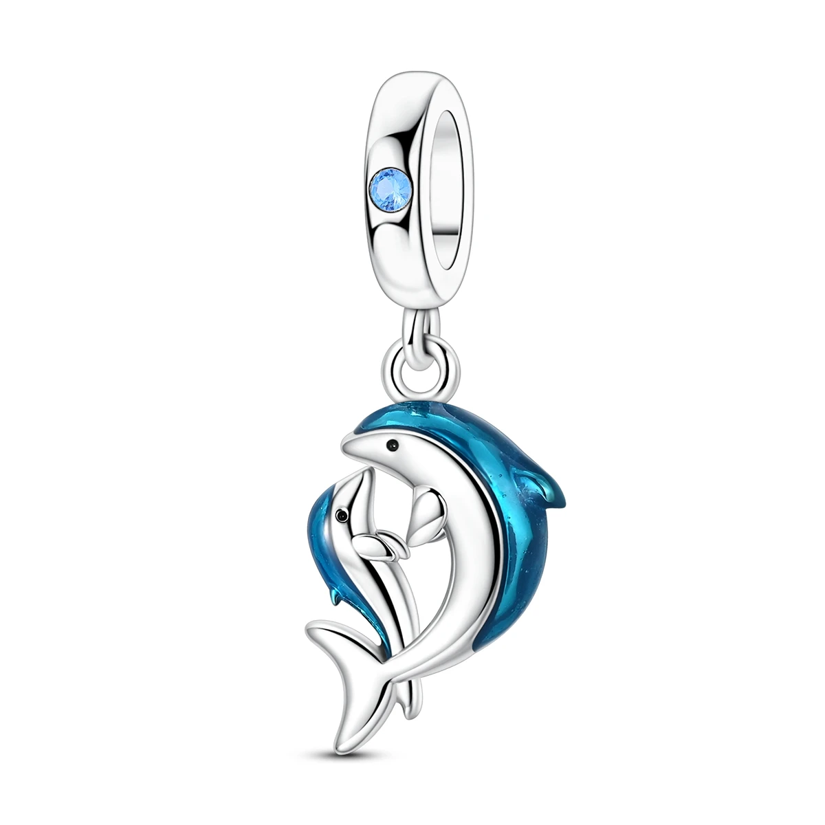 925er Sterlingsilber-Anhänger Sommer-Schildkröte Walhai Seepferdchen Delfin Seestern Anhängerperle passend für Armband DIY für Damen Schmuck