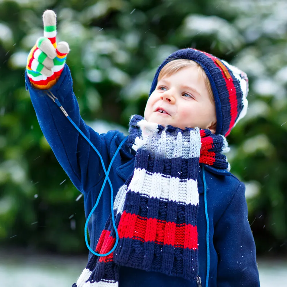 

3Pcs Anti-Lost Glove Lanyard for Ski Gloves Mitten Clips Ergonomic Quick-Release Strap Wear-Resistant Lightweight Gloves