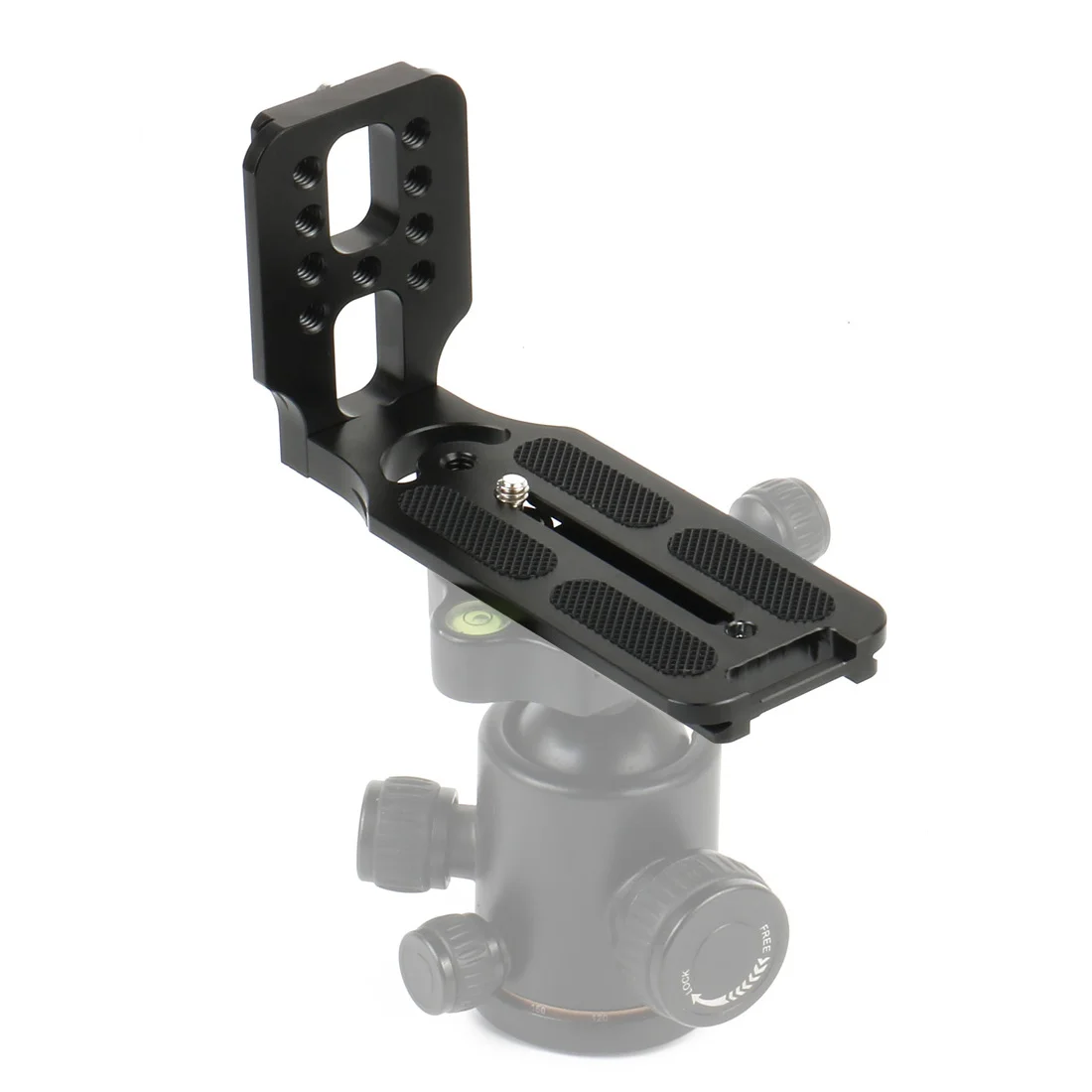 Kamera L Halterung Schnellwechselplatte 1/4" Schraube Schweizer vertikale Filmvideo für Nikon Canon Sony Fuji DSLR Kamera Stativ Kugelkopf – Detail 8