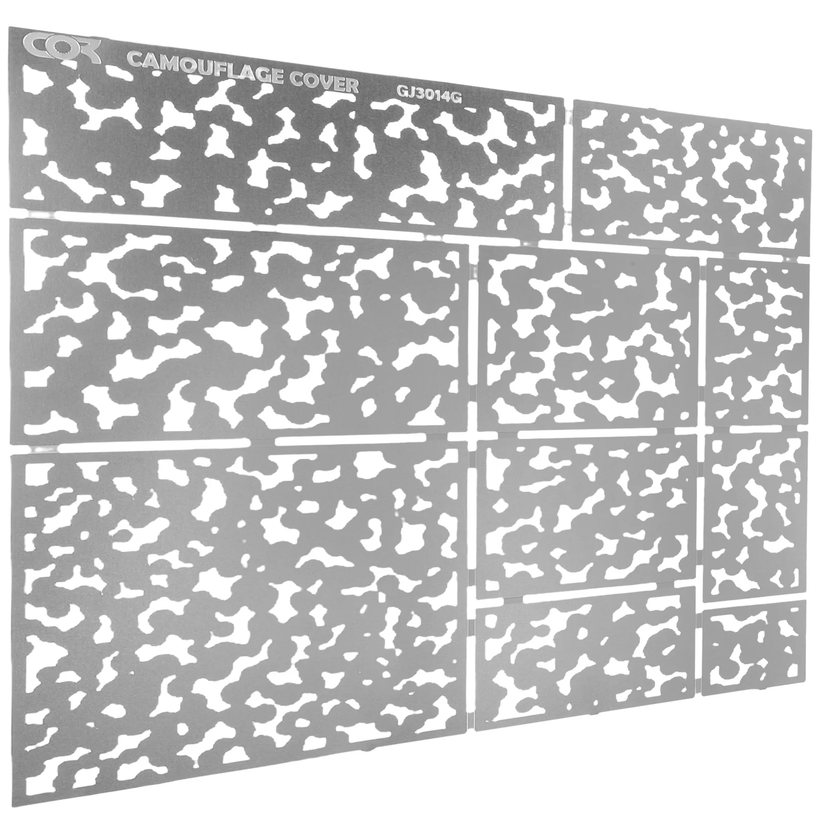 

Camouflage Spray Board Stencils for Painting Boat Tricolor to DIY Stainless Steel Reusable Spraying Templates