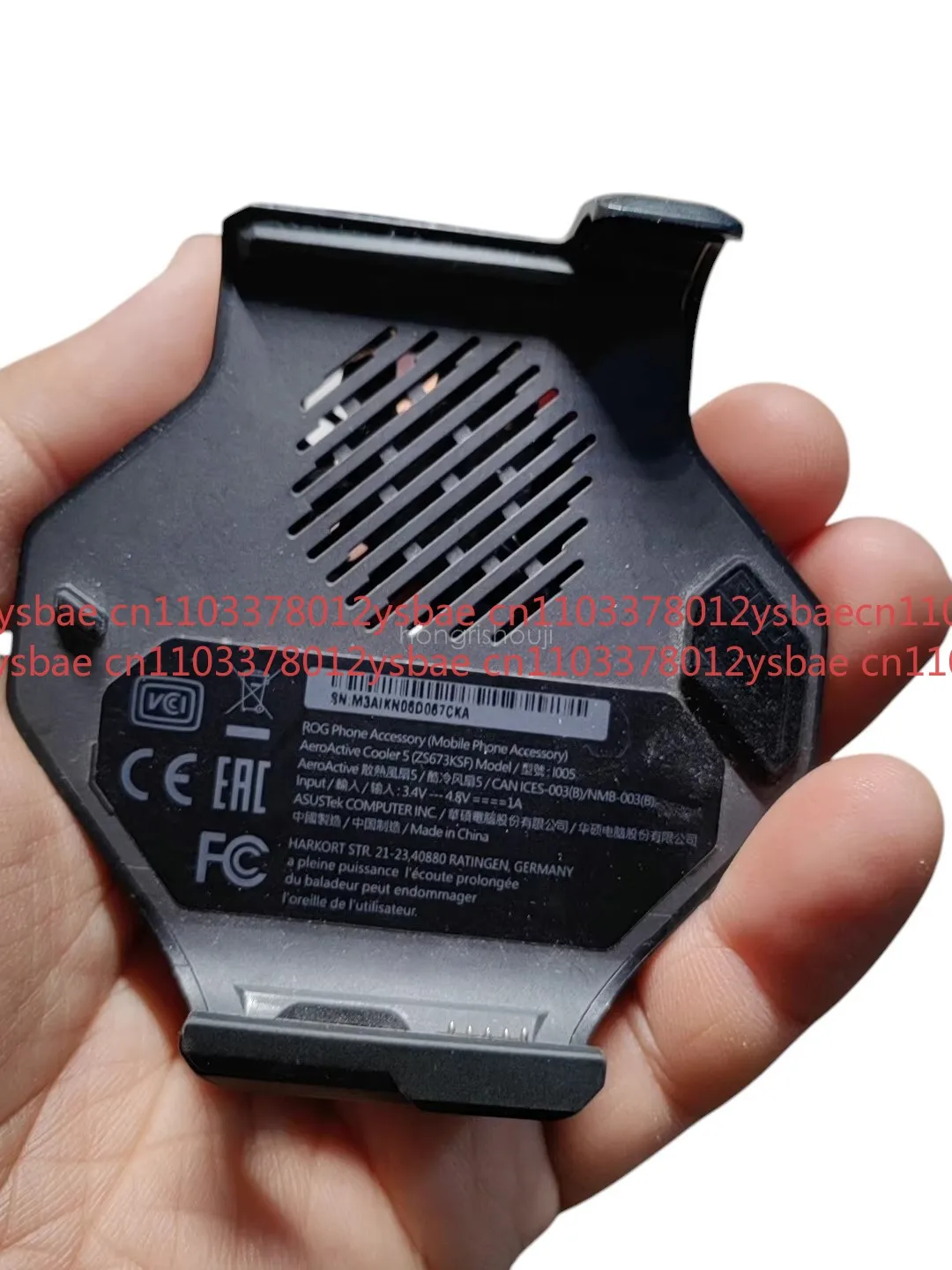 لهاتف Asus ROG 5 مستعمل 95% مبرد AeroActive أصلي جديد #1