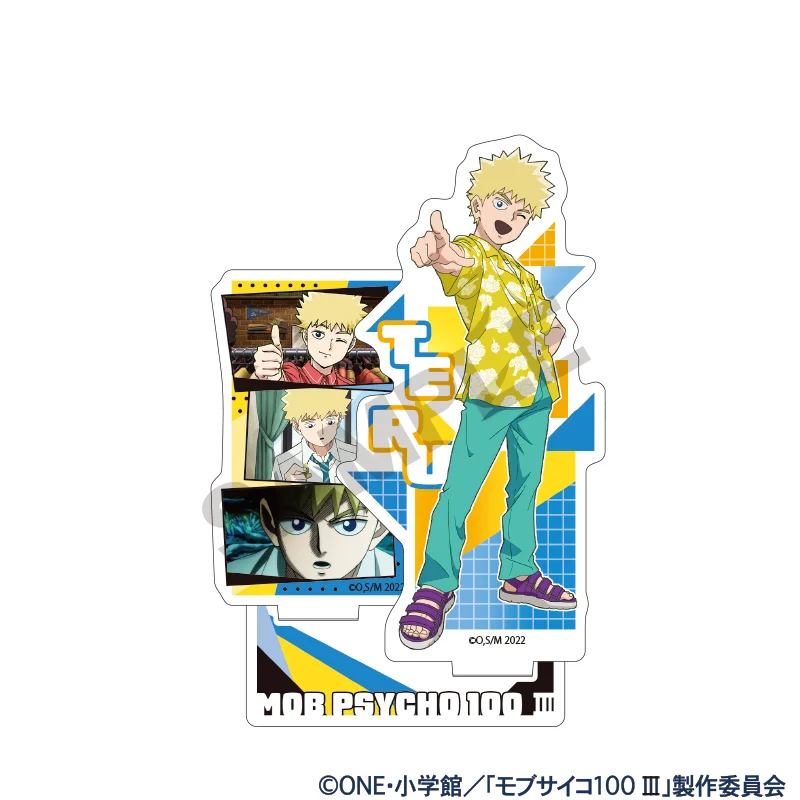 

Japan Crux Goods Mob Psycho 100 ⅲ Acrylic Standing Sign Folder Peripheral