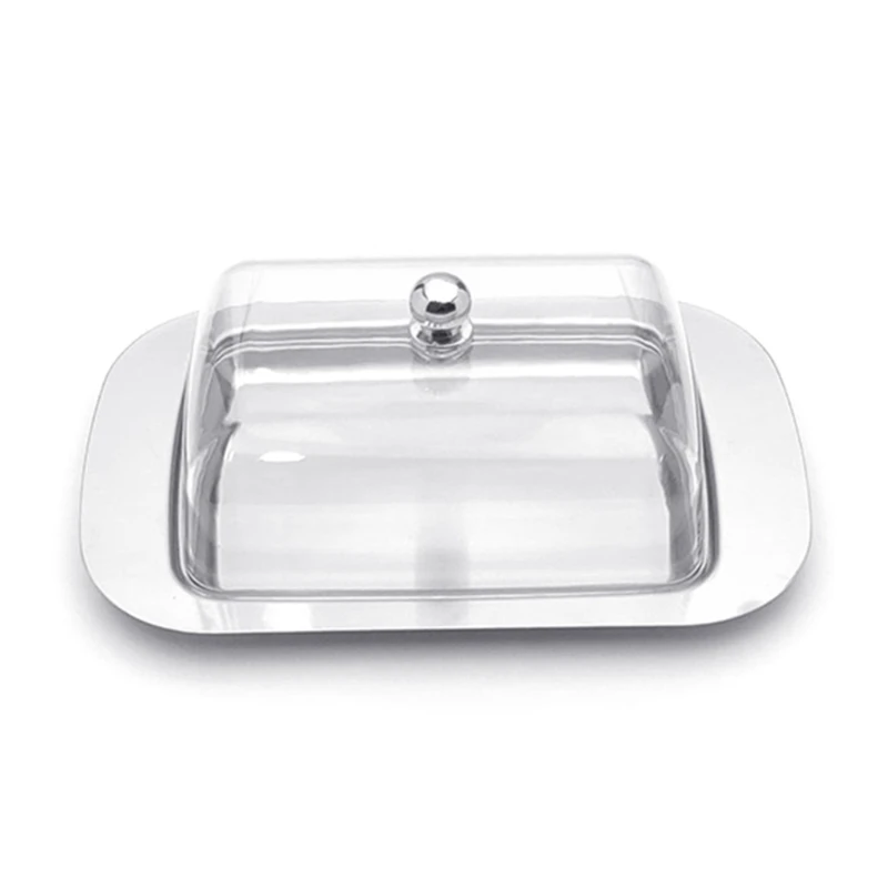 Butter Holder Tray with Lid Convenient Butter Dish Storage Box for Countertop Dropsale