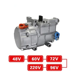 Aspligo Universal DC Electric Air Conditioning Compressor R134A 18CC Auto AC Compressor 48V 60V 72V 96V 144V 220V 312V 540V