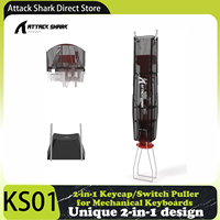 ATTACK SHARK KS01 2-in-1 Keycap Puller and Switch Puller for Mechanical Gaming Keyboards, Effortless Keycap & Switch Remover