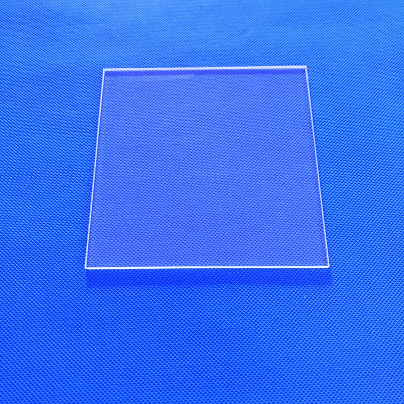 40x40x1/120x60x1 Quartz glass square plate high temperature resistant optical quartz window plate JGS2 50 pieces