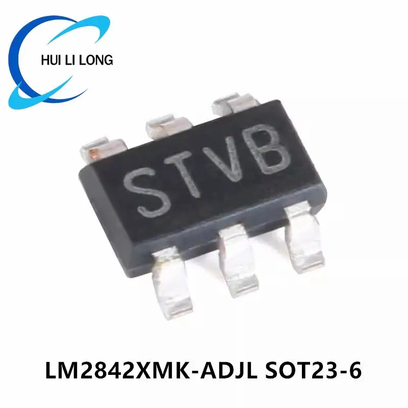 LM2842 LM2842XMK-ADJL SOT23-6 LM2842XMK STVB STV8 42V Input Step-down Buck DC-DC Regulator New Original