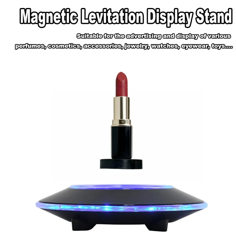 

360 Rotating Floating Display Stand Floating Shelf For Perfume Cosmetics Jewelry Watch Glasses Store Exhibition Sample Showcase