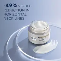 Crema Facial Reafirmante con Retinol ROC Derm Correxion, Aclara las Líneas Finas, Mejora la Relajación de la Piel, Extracto de Grano de Avena, Hidrata Profundamente