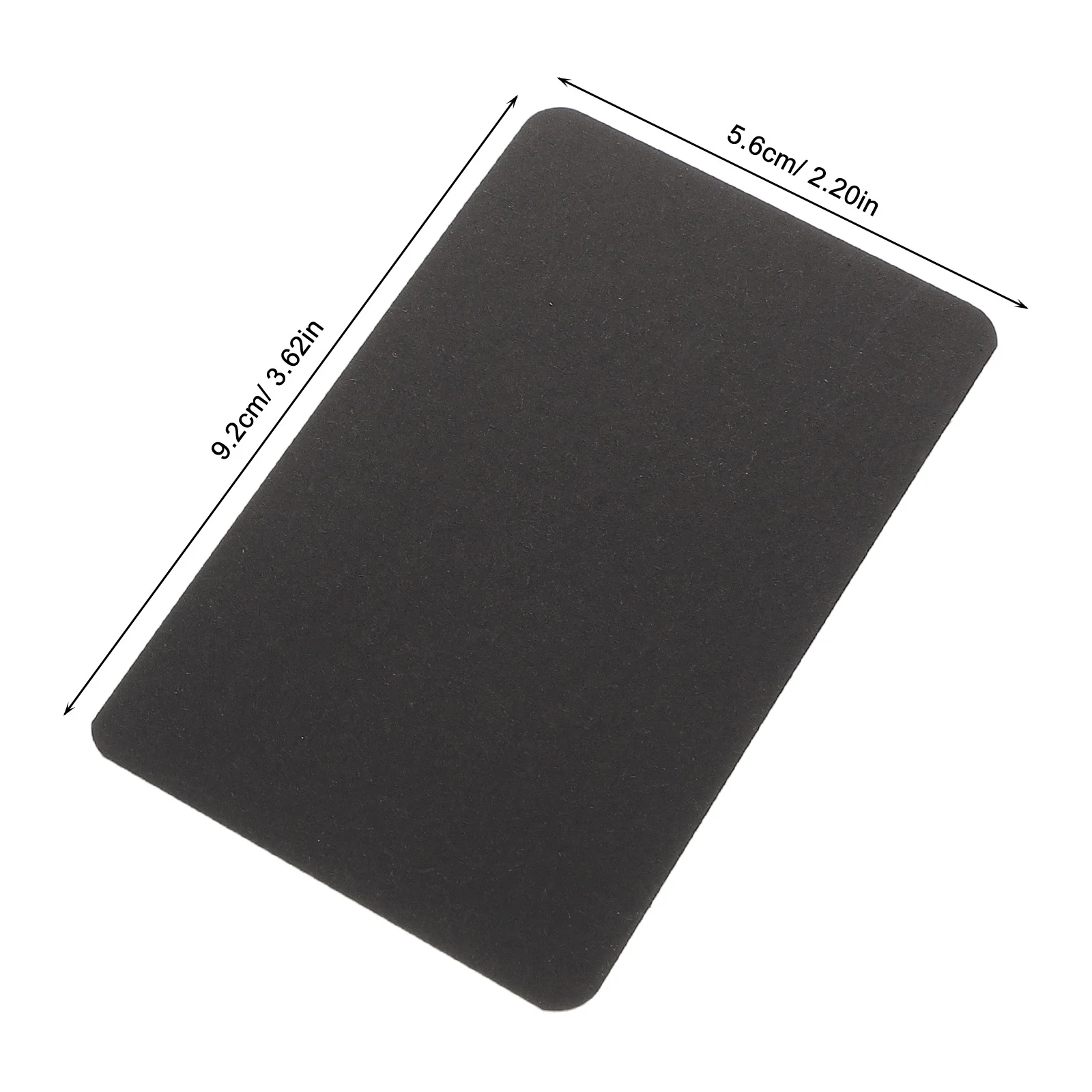 200pcs Blank Black Cardstock Paper, Double Sided Writable Index Cards For Study Flashcards, Wedding Invitations, Diy Crafts,