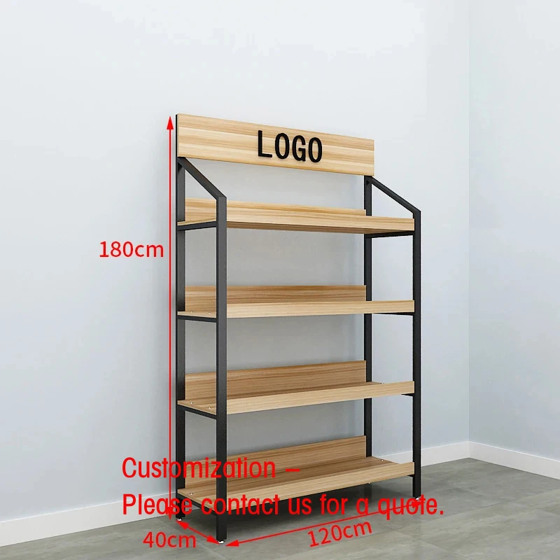 custom.Custom Supermarket Shelf Parts Storage Rack with Fruit Vegetable Display Wine Organizing Shelf Stand