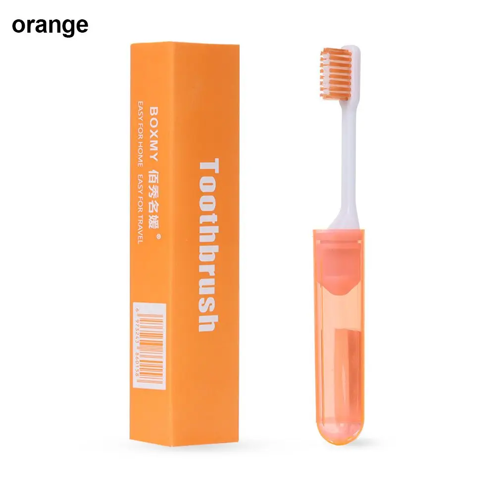Health Portable Travel Camping Business Trip Folding Toothbrush Outdoor Tooth Brush Oral Cleaning