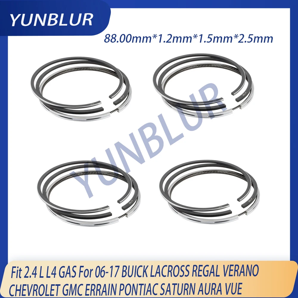 

STD Engine Parts Piston Rings Fit 2.4 L L4 GAS For 06-17 BUICK LACROSS REGAL VERANO CHEVROLET GMC ERRAIN PONTIAC SATURN AURA VUE
