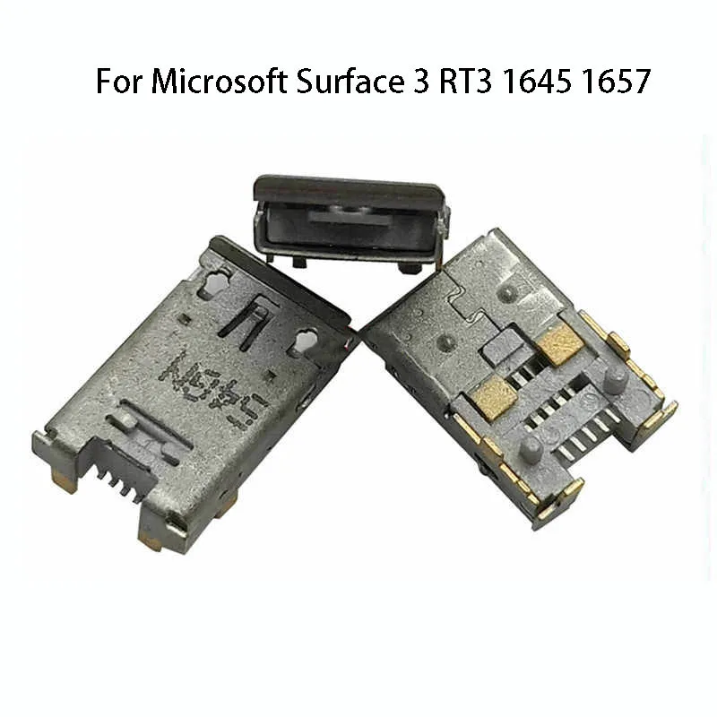 1PC For Microsoft Surface 3 1645 1657 RT3 Tail Plug Computer Power Charging Interface New Micro Jack USB Charge Port Connector