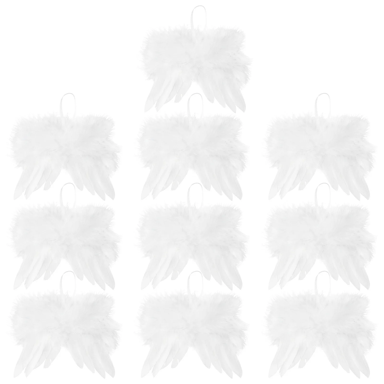 

10Pcs Angel Wing Kids Photo Props Delicate Christmas Photography Decoration Party Accessory Wing Props