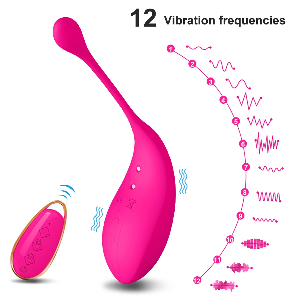 Powerful Vibrating Love Egg Wireless Remote Control Vibratiors Female for Women Dildo G-spot Massager Anal Plug Masturbator 2022