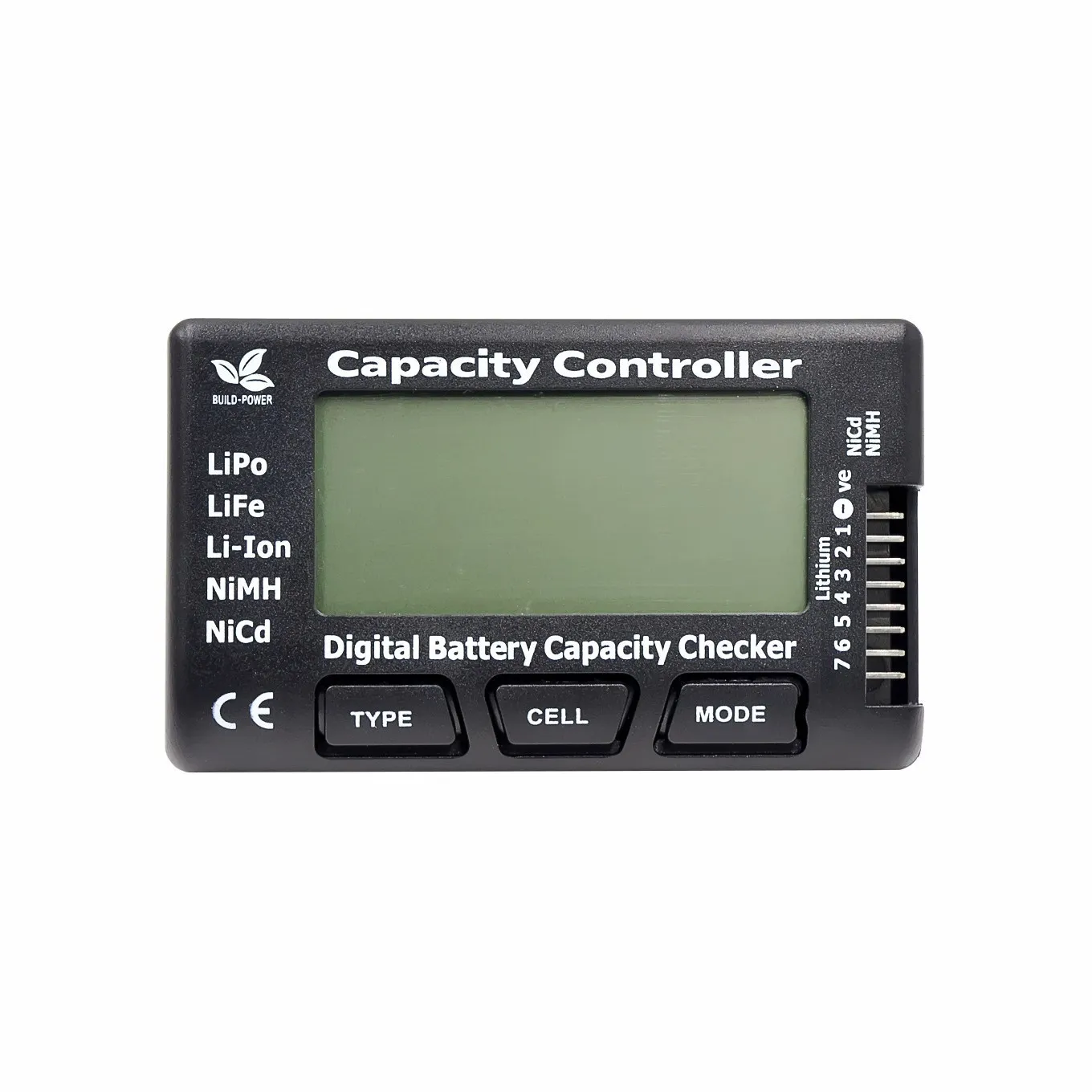 RC CellMeter-7 Digital Battery Capacity Checker LiPo LiFe Li-ion Nicd NiMH Battery Voltage Tester Checking CellMeter7