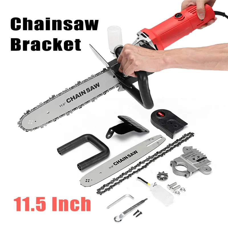 11.5 Inch Chainsaw Bracket Changed 100 125 150 Angle M10/m14 Into Chain Saw Woodworking Power Tool