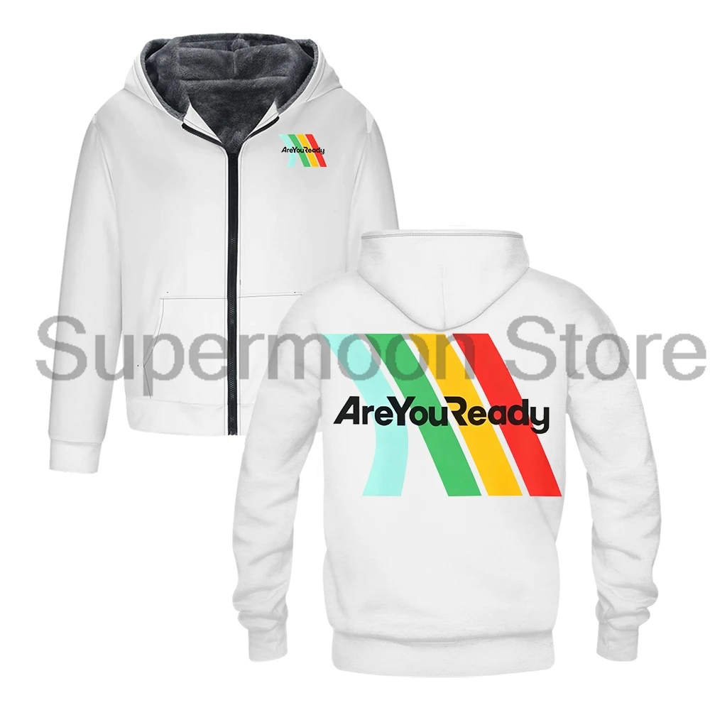 ARC Raiders AreYouReady سستة هوديس 2025 لعبة ساخنة طويلة الأكمام الشارع الشهير النساء الرجال سترة سترات الشتاء ملابس خارجية معطف #3