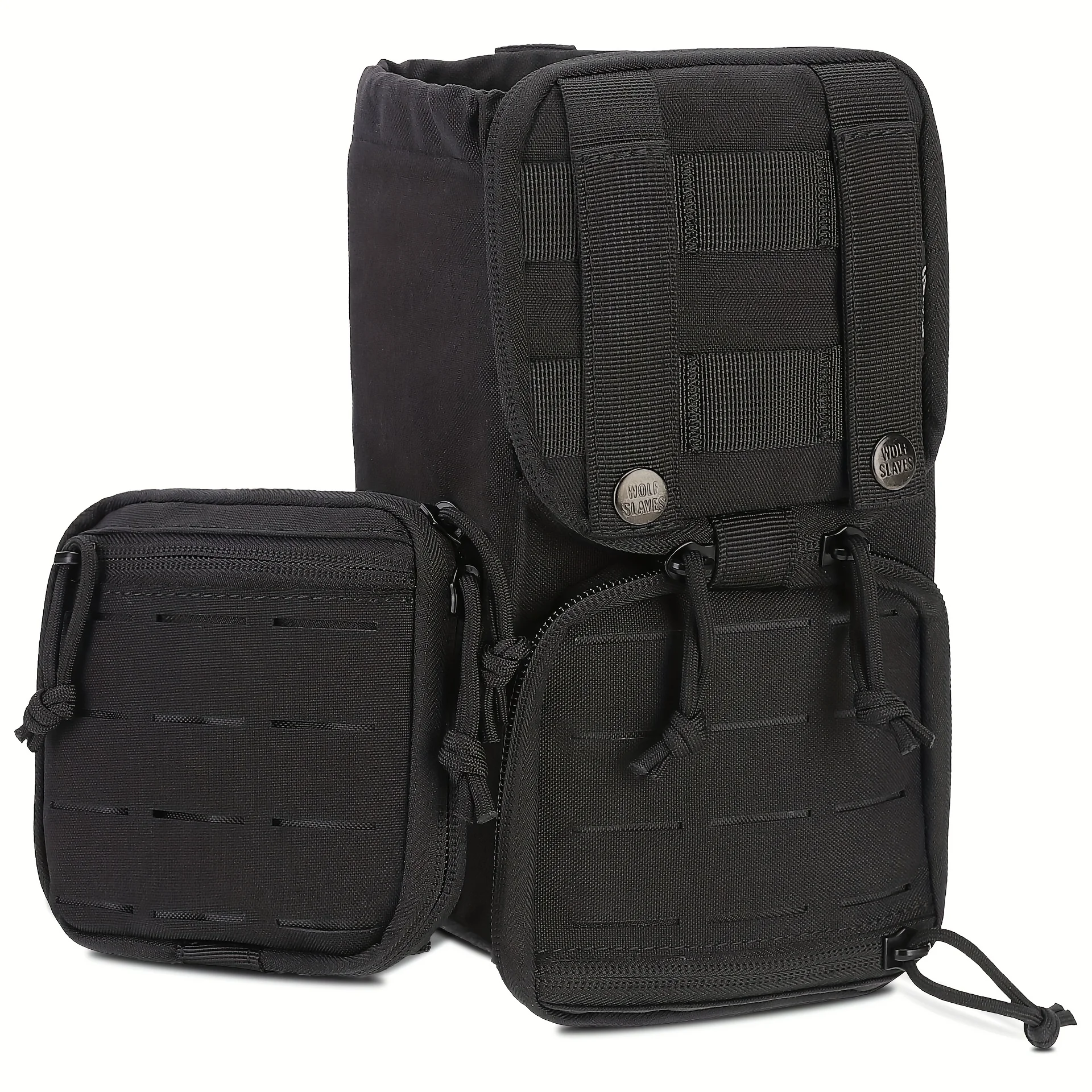 

FANDAO Outdoor Laser Storage Bag with Drawstring Detachable Pouch Adjustable Practical Waist Belt And Hip Miscellaneous Bag
