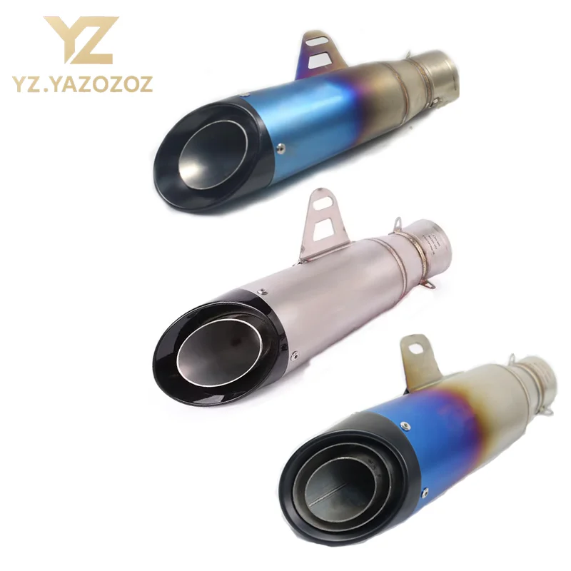 

51mm Motorcycle Exhaust Pipe Muffler Zx10 Z250 R3 Z400 Mt0709 Z300 R6 R25 for Kawasaki Ninja Honda Yamaha