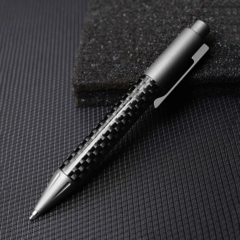 Titanium Alloy Pen Classic With Collection Writing Business Signature Pen Multifunctional EDC Tool Tactical Pen Window Breaker