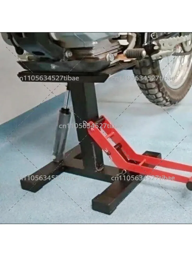 Universal Off-Road Motorcycle Hydraulic Lift Repair Bench Jack Parking Rack Automotive Maintenance Workbench