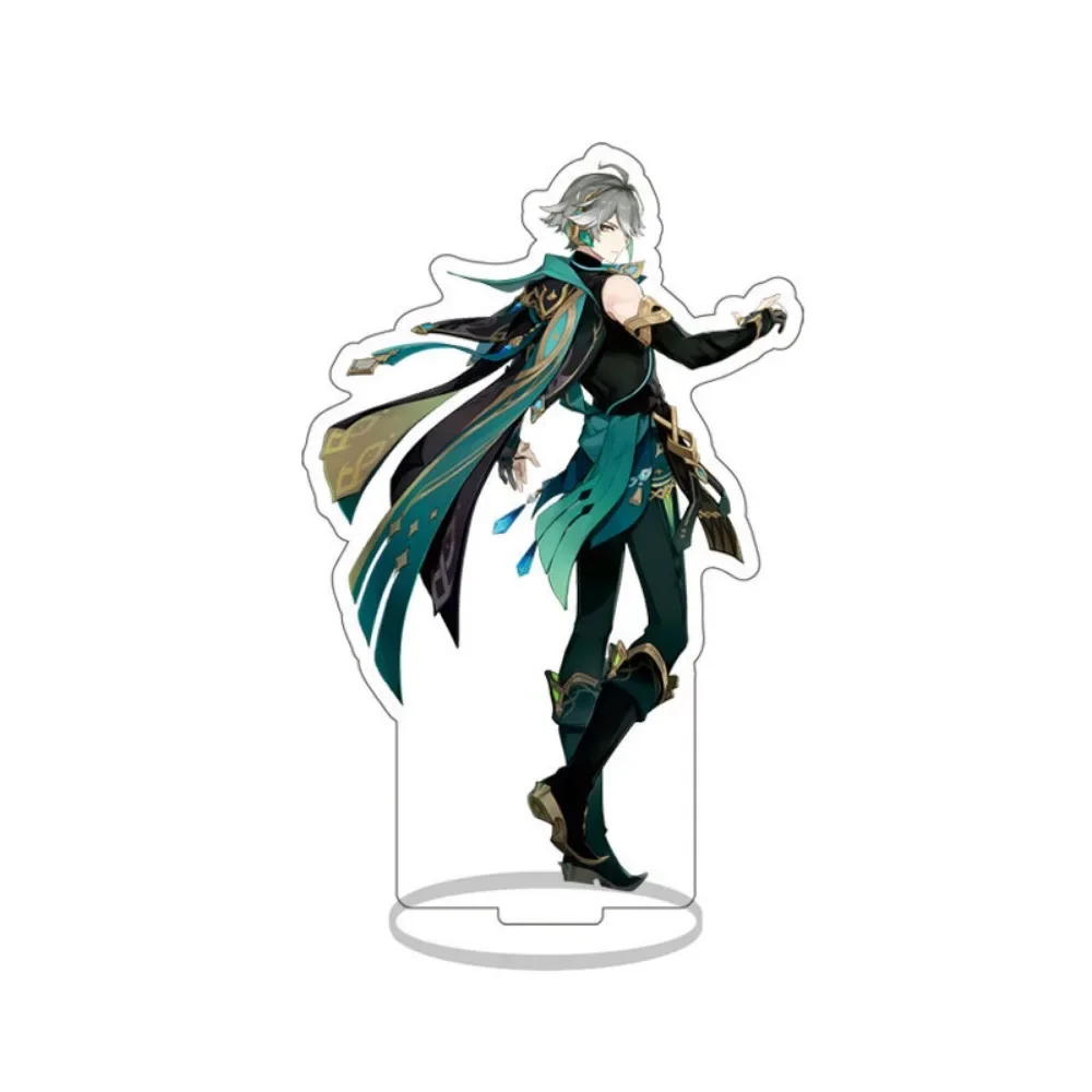 Furina Kaveh Wanderer Wriothesley Neuvillette شخصيات أكريليك حامل شخصية عمل نموذج غرفة ديكور للطاولات أنيمي جينش تأثير #4