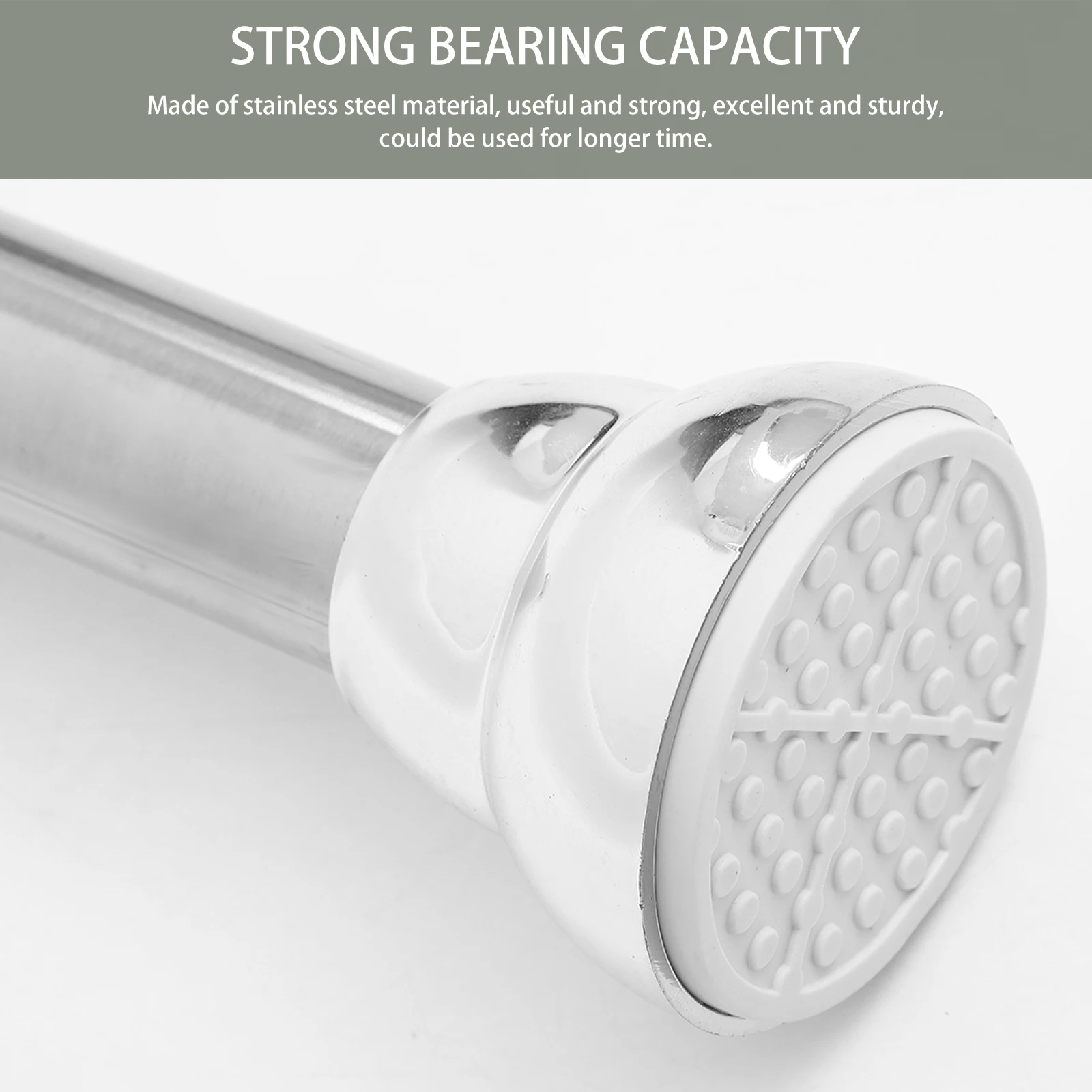 

Extendable Window Security Bar Adjustable Stainless Steel Door Shower Curtain Rod Multipurpose Curtain Rod for Bathroom Kitchen