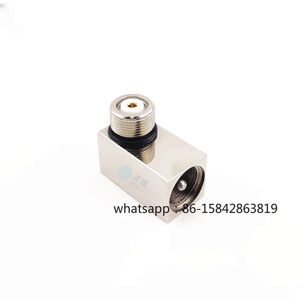 L16 UHF Waterproof Plug Flaw Detector Probe Wire Connector Water Immersion Probe Cable Stainless Steel Connector