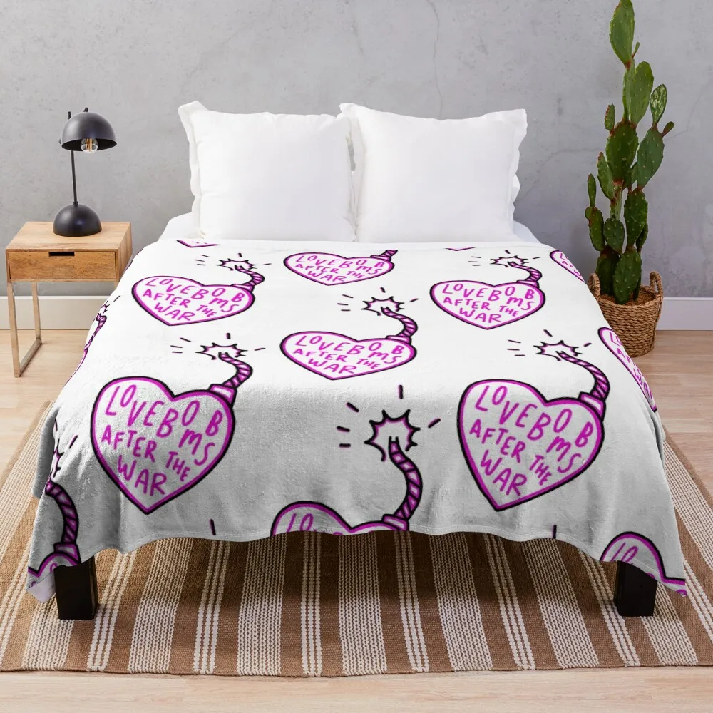 

Lovebomb Nessa Barrett Throw Blanket Sofa Quilt Luxury Brand sofa bed Blankets