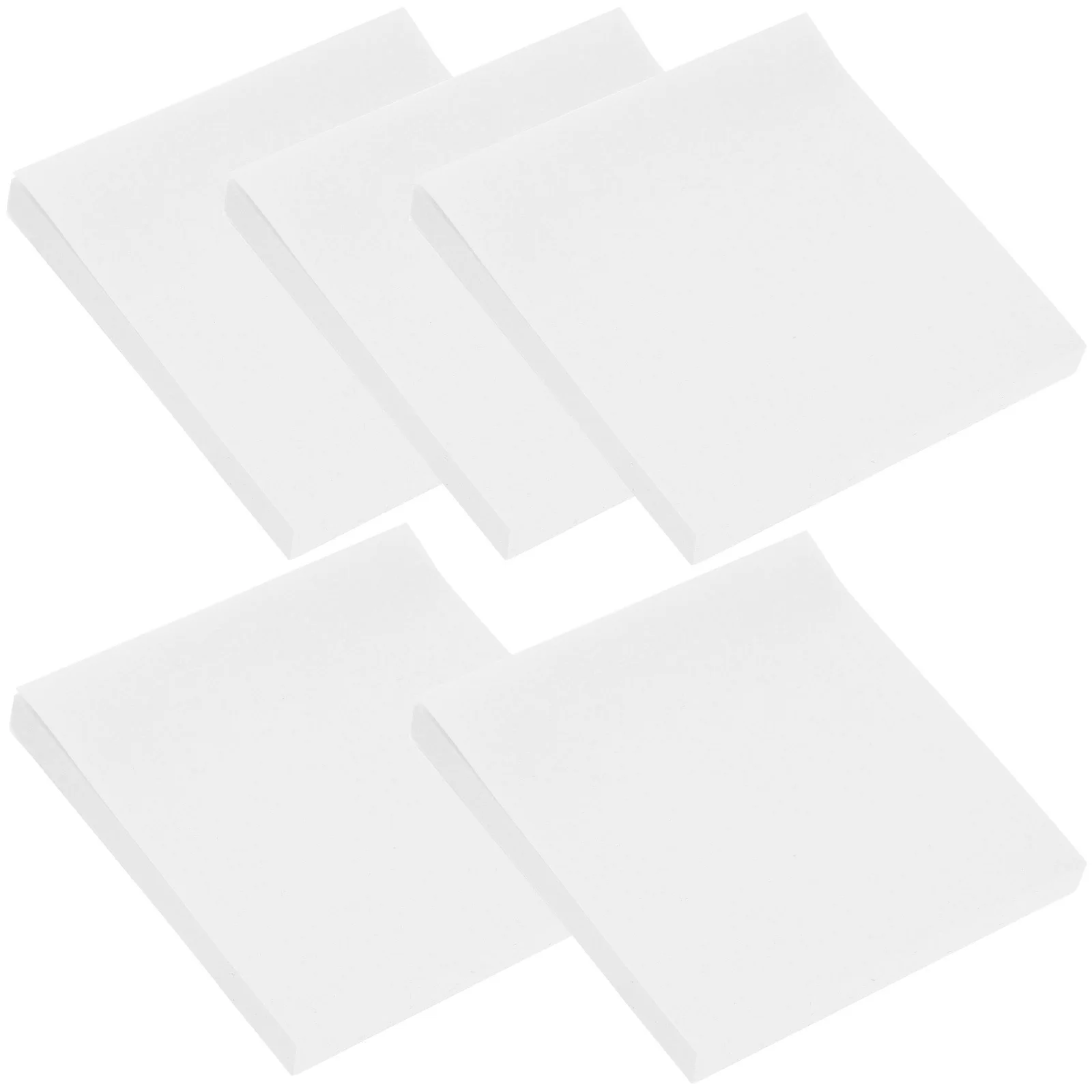 5 Books Notepad Notebook Pads Refills Memorandum Colorful White Paper Small Student Use